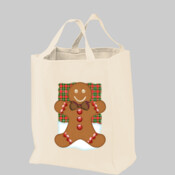 Gingerbread Man With Tartan Plaid