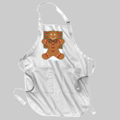 Gingerbread Man With Tartan Plaid